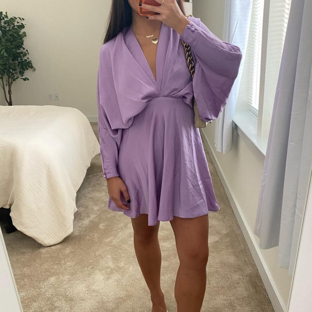 Asos silk dress